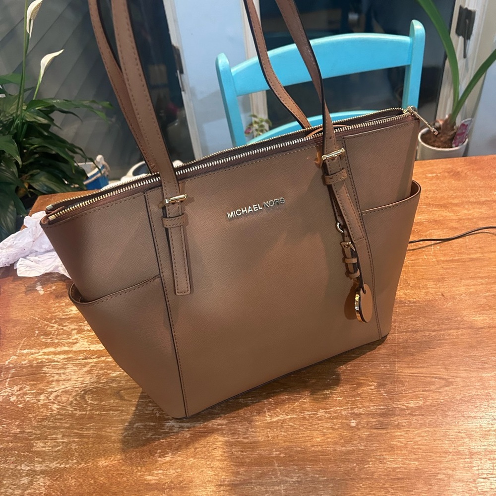 Michael Kors Brown Tote Bag